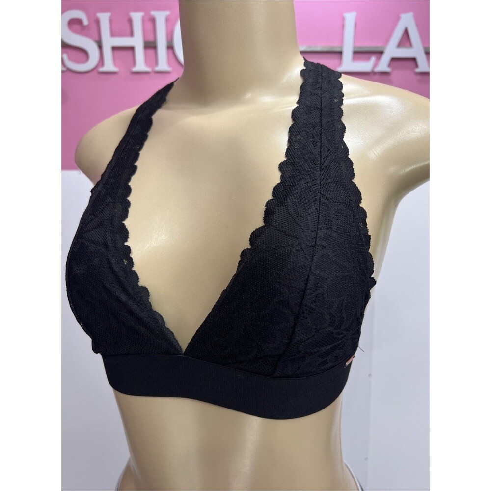 Victoria's Secret‎ Women's Bralette Bra ZS XS Black Lace